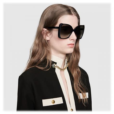 gucci occhiali da sole oversize|Gucci eyeglasses women's 2020.